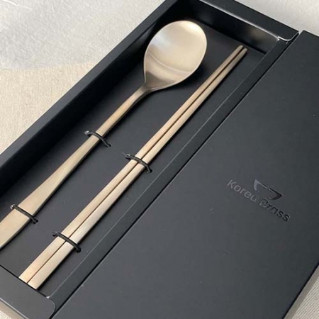 방짜 유기 수저세트 #2