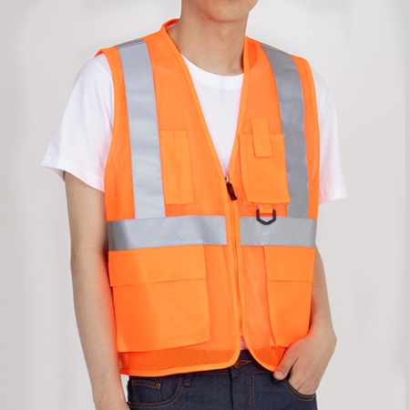 남자 여자 망사 반사 조끼 L-3XL #3