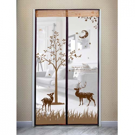 베이직 사슴 문모기장 (100x210cm) / 현관 모기장 #2