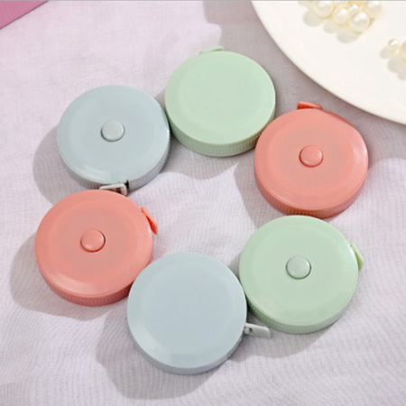 파스텔 3색 1.5m 원형 미니줄자 #2