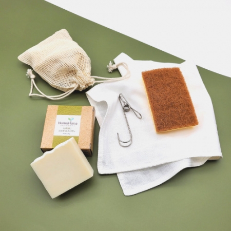 나무하나 주방 세트B / 설거지비누 / 수세미 외 / 주방용품 선물세트 #3