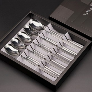 보라 5인 수저 블랙박스 세트