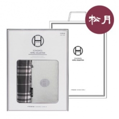 송월 H라인 우산 & 타올세트 15 (SWU 모던체크 우산 + H.C 플로우 타올)