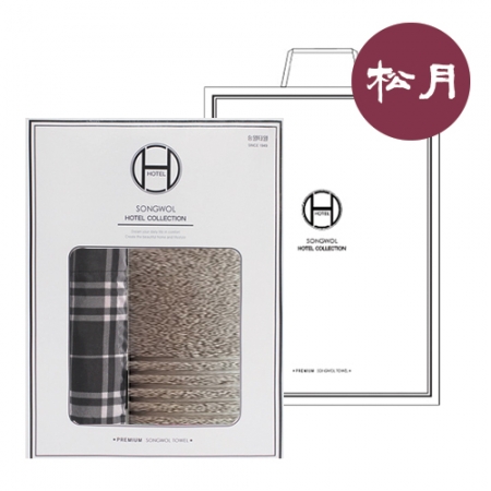 송월 H라인 우산 & 타올세트 14 (SWU 모던체크 우산+H.C 필라라인 타올) #2