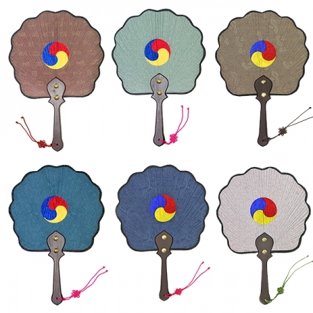 연엽선 비단알 태극 부채 중형 #2