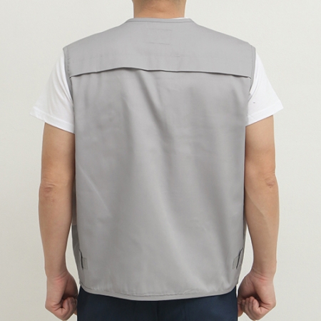 베이직 믹스 스텝 조끼 L-2XL, 남자 여자 조끼 #4