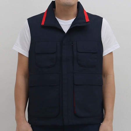 고급 오피스 조끼 L-3XL, 남자 여자 조끼 #3