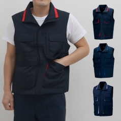 고급 오피스 조끼 L-3XL, 남자 여자 조끼