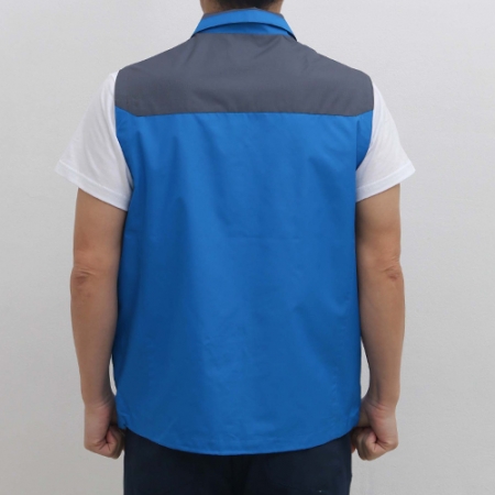 어썸 고급 카라 조끼 M-3XL, 남자 여자 조끼 #4