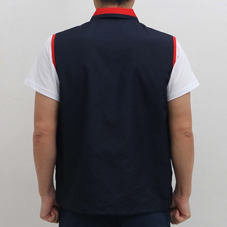 멀티 포인 카라 조끼 M 3XL, 남자 여자 조끼 #4