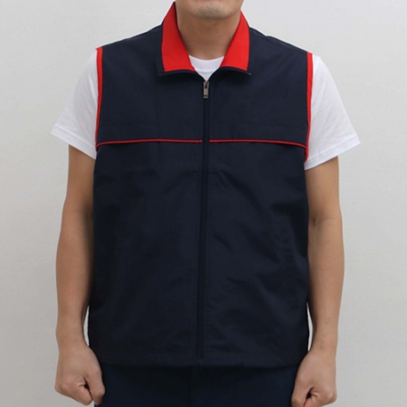 멀티 포인 카라 조끼 M 3XL, 남자 여자 조끼 #3