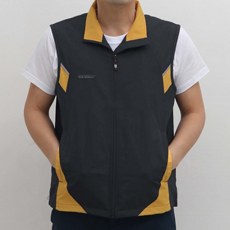 고급 포인 야광 띠 조끼 M-3XL, 남자 여자 조끼 #3