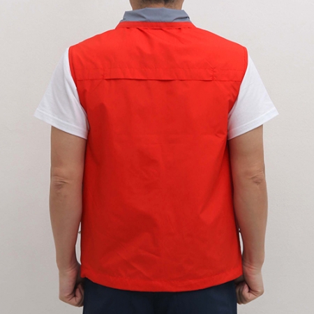 사이드 그레이 조끼 (M-3XL), 남자 여자 조끼 #4