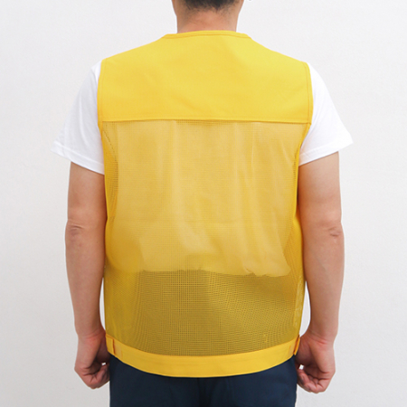 등 망사 마트 조끼 M-3XL, 남자 여자 조끼 #4