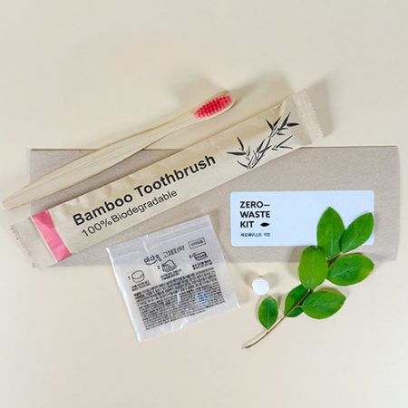 대나무칫솔 1P 고체 치약 1정 #2