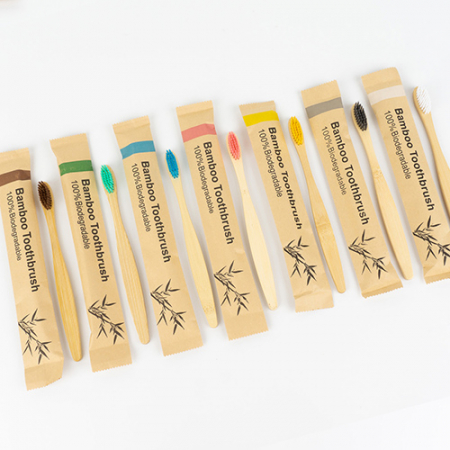 대나무칫솔 1P 고체 치약 1정 #4