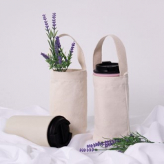 메이드유 밑폭형 텀블러 에코백 손잡이형 베이직