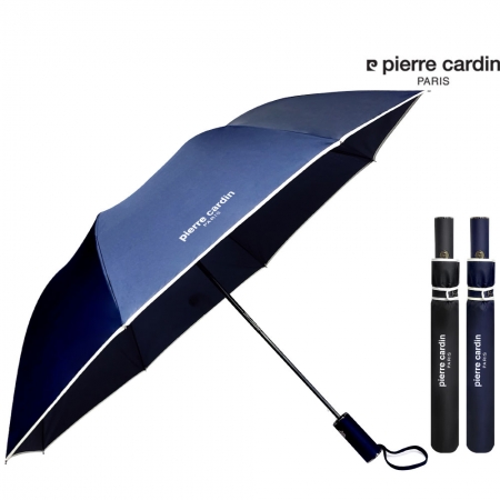 피에르가르뎅 폰지 바이어스 2단우산 반자동 우산 #3