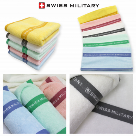 스위스밀리터리 면사타올 수건 1P(120g) #2
