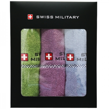 스위스밀리터리 면사타올 수건 3P(160g) #3