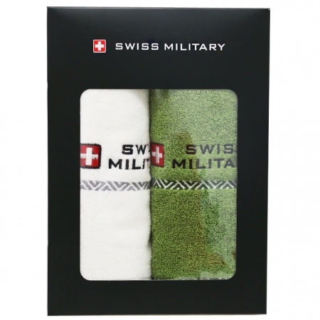 스위스밀리터리 면사타올 수건 2P(160g) #3