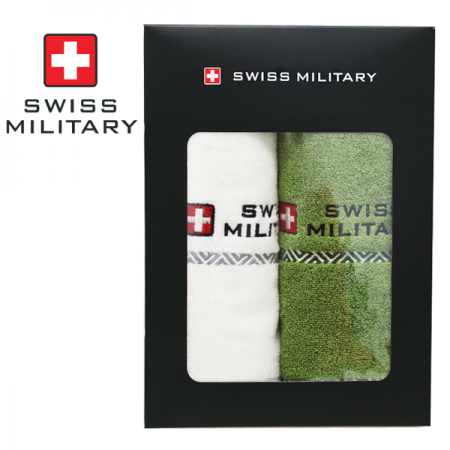 스위스밀리터리 면사타올 수건 2P(160g) #2