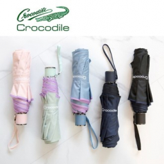크로커다일 3단 바이어스 매직 수동 우산 베이직