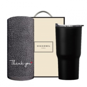 시즈넬 선물세트 고급호텔타올 190g + M6 텀블러