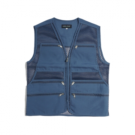 매직 왕망사 조끼 작업 마트 단체 팀 조끼 레저 행사 #5