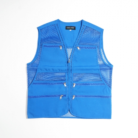 매직 왕망사 조끼 작업 마트 단체 팀 조끼 레저 행사 #6