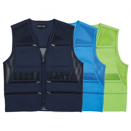 매직 왕망사 조끼 작업 마트 단체 팀 조끼 레저 행사 #3