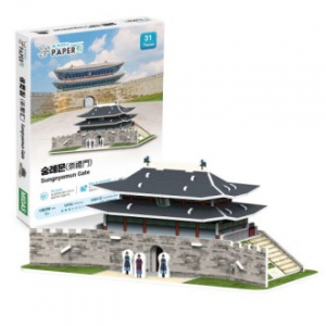 KC203 숭례문 교육용 / 문화 체험용 3D 퍼즐