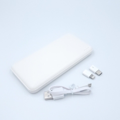 비즈 듀얼 슬림 10000mAh (8핀+C젠더 포함 ) BP10000