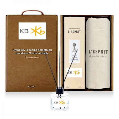 레스쁘리 고급 디퓨저 세트 L (디퓨저 BASIC 120ml + 솔리드 에코백) #3