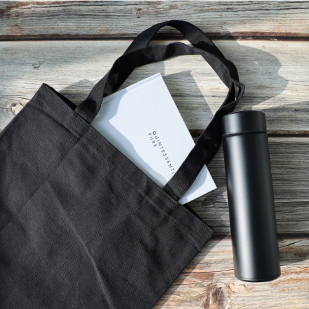 레스쁘리 고급 텀블러 세트 BBB (솔리드 에코백 + 제네시스 텀블러 500ml) #3