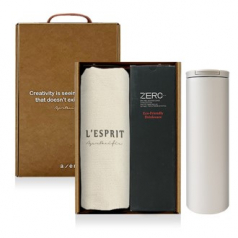 레스쁘리 고급 텀블러 세트AAA (솔리드 에코백+ 벤스 텀블러  500ml)