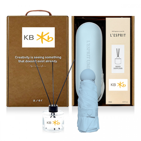 레스쁘리 고급 디퓨저 세트 JJ (디퓨저 BASIC 120ml + 마카롱 우산) #3