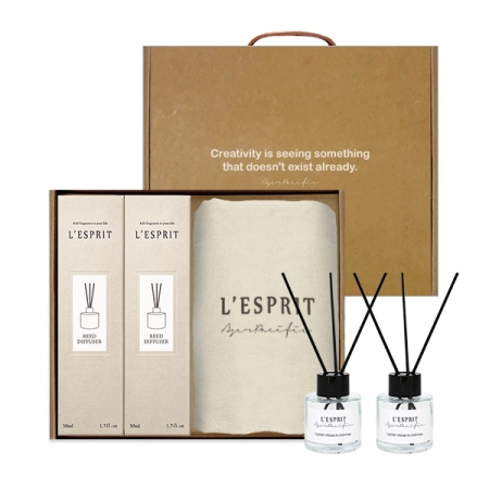 레스쁘리 스페셜 3P 세트 A (디퓨저 BASIC 50mlx2ea + 솔리드 에코백) #2