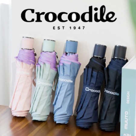 크로커다일 3단 수동 바이어스 우산 #2