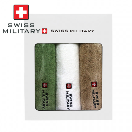 스위스밀리터리 180g 코마사 수건, 면사 타올 3P #2