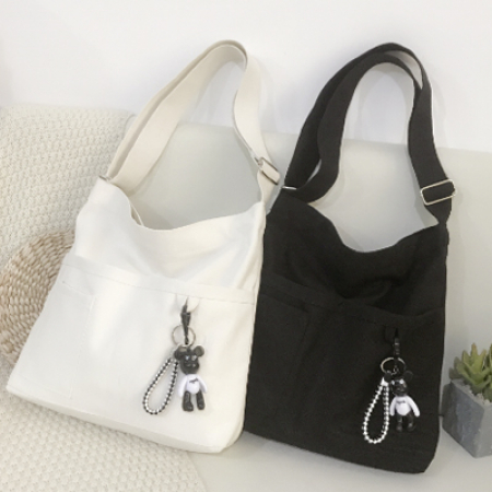 에스핀 트리플포켓 숄더 에코백 크로스백 #2