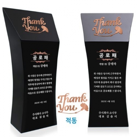 KC421 모던오피스 스페셜 블랙 크리스탈 트로피 8 #2