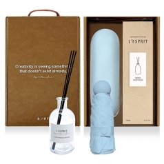 레스쁘리 고급 우유병 디퓨저 세트 TT (디퓨저 BASIC 150ml + 마카롱 우산)