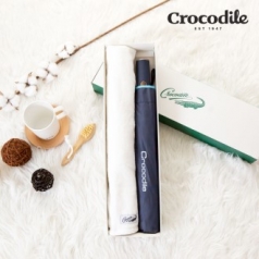 크로커다일 2단 바이어스 우산 + 심플 호텔 수건 RA