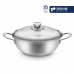 작은이미지: 키친아트 베니 베이직 스텐 냄비 전골26cm (인덕션) #2