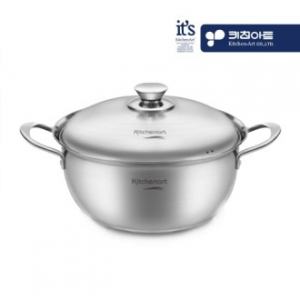 키친아트 베니 베이직 스텐 냄비 양수곰솥26cm (인덕션)