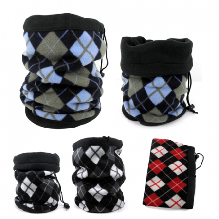 양면 체크 넥워머, 워머, 목토시 #2