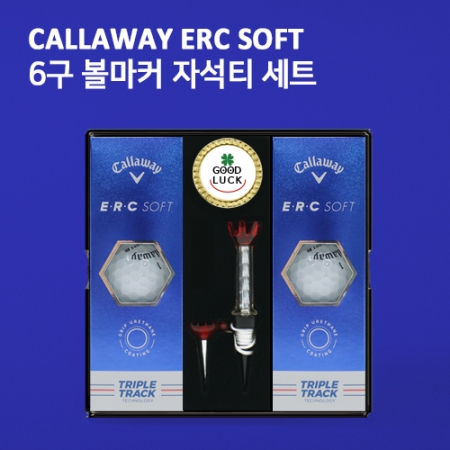 New 캘러웨이 erc soft 6구 볼마커 자석티 세트 (3pc) 트리플 트랙 6구 #2