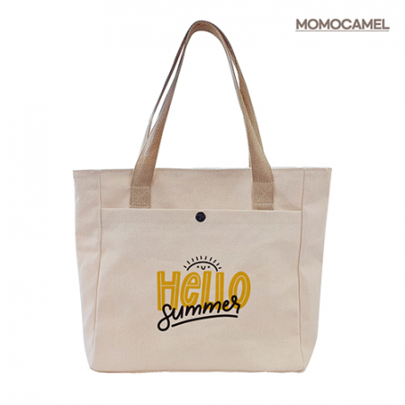 모모카멜 데일리 숄더 에코백 30cm * 30cm * 9cm (HE07) #4