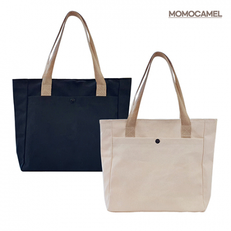 모모카멜 데일리 숄더 에코백 30cm * 30cm * 9cm (HE07) #3